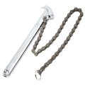 Keenso 9 Inch Adjustable Chain Wrench Reversible Ratcheting Tool For Pipe Fittings And Oil Filters