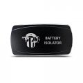 Ch4x4 Rocker Switch Battery Isolator Symbol Horizontal Red Led