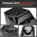 A-premium Engine Oil Pan Sump With Drain Plug Compatible 1965-1980 Gm Vehicle Chevrolet Buick Cadillac Gmc Oldsmobile Pontiac