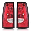 Tail Lights Assembly For 2003-2006 Chevy Silverado Pickup Lamp Left Driver And Right Passenger Side Bulbs Wiring Harness 