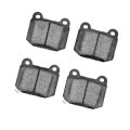 Front Disc Brake Pads For Maserati Quattroporte 2004 2005 2006 Low Metallic Friction Mechanical Pad Wear Sensor 5000 Advanced