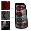 Amerilite For 1999-2002 Chevy Silverado Gmc Sierra Smoke Euro Replacement Brake Tail Lights Set Passenger And Driver Side