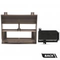 G-plus Single Din Radio Stereo Dash Kit Beige W Storage Pocket Compatible With 1992-1994 Chevy Crew Cab Dually Fits Blazer Full
