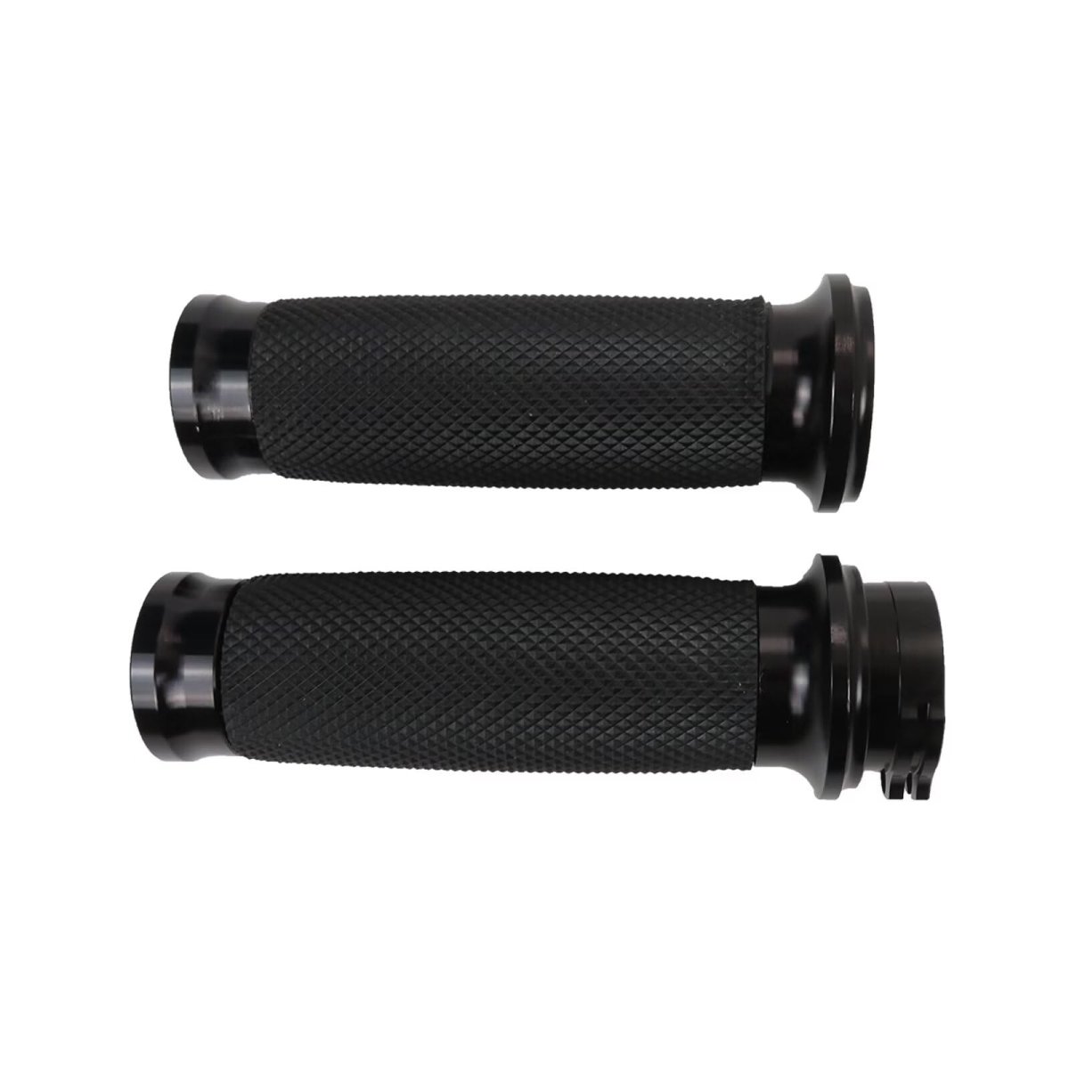 25mm 1 Black Handle Bar Grips Motorcycle Hand Handlebar Universal Replacement For 2001 Harley-davidson Dyna Super Glide T-sport