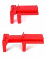 Ball Valve Lockout Safety Lock 1 2-1 Diameter 2 Pack Red