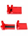 Ball Valve Lockout Safety Lock 1 2-1 Diameter 2 Pack Red