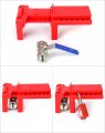 Ball Valve Lockout Safety Lock 1 2-1 Diameter 2 Pack Red
