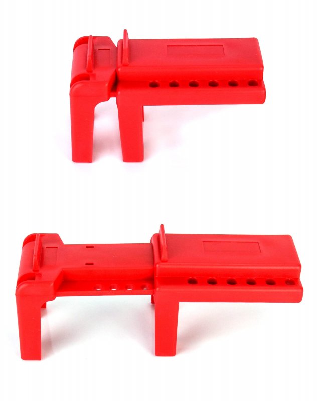 Ball Valve Lockout Safety Lock 1 2-1 Diameter 2 Pack Red