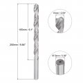 Uxcell 15mm Twist Drill Bits High-speed Steel Straight Shank Extra Long Bit 250mm Length For Wood Plastic Aluminum
