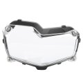 Motorcycle Headlight Protector Cover For 2018-2021 Durable Acrylic Guard Transparent Design Enhanced Visibility