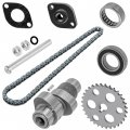 Caltric Engine Camshaft Kit For Yamaha Warrior 350 Yfx 1987-2004wolverine 350 Yfm350fx 4x4 1995-2005 Kodiak 400 Yfm400fw