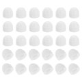 Nut Protection Cap 30pcs M16x23x26mm Plastic Hexagonal Screw Dome Acorn Hex Head Bolt Covers Waterproof Decorative Caps White 