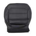 Driver Bottom Microfiber Leather Seat Cover Black For Volkswagen Passat 2012 2013 2014 2015 2016 2017 2018 2019 2020 Perforated 