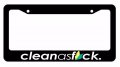 License Plate Frame For Jdm Clean As F Ck Wakaba Race Drift Low Turbo Black Holder Casfwf Style-gd587-163 
