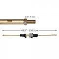 Caltric Steering Gear Rack And Pinion With Tie Rod Ends Compatible Polaris