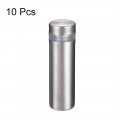 Uxcell 1 2 Dia X 1-9 16 12x40mm Standoff Screws Wall Mount Sign Holders Acrylic Glass Nails 10pcs