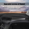 Jmoyue Flannel Dashboard Cover Nonslip Car Dash Board Mat Compatible With Mitsubishi Lancer Ls Cedia Virage Gala 2000-2007