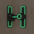 90 180 Degree Positioning Gate Latch Zinc Alloy Flip Sliding Barn Door Lock With Handle Heavy Latches For Cabinet Wood Fence 