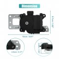 X Autohaux A C Heater Air Blend Door Actuator No 79140-sna-a01 For Honda Civic 2006-2011 Mode Motor Assembly