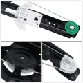 Factory Style Rear Power Window Regulator Without Motor Assembly Compatible With Ford Focus 00-07 Driver Left Side