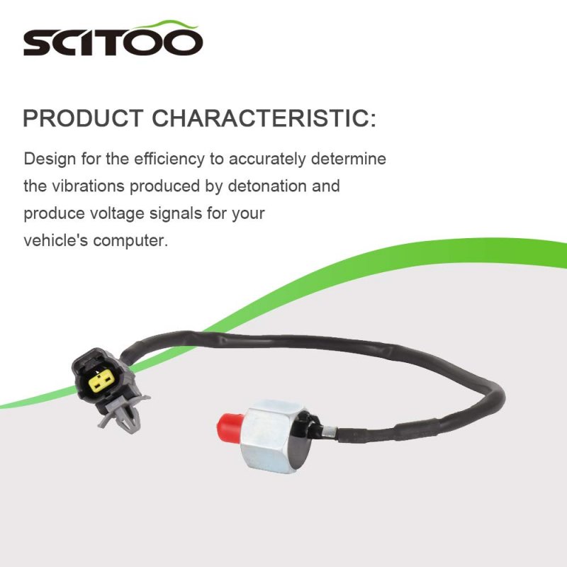 Detonation Knock Sensor With Harness Ks188 13907244 For Mazda Protege 2001 2002 2003 And Protege5