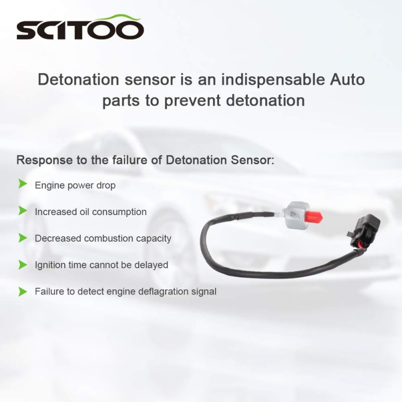 Detonation Knock Sensor With Harness Ks188 13907244 For Mazda Protege 2001 2002 2003 And Protege5