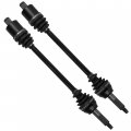 Caltric Rear Left And Right Cv Joint Axles Compatible With Polaris Ranger 1000 Diesel 2015 2016 2017