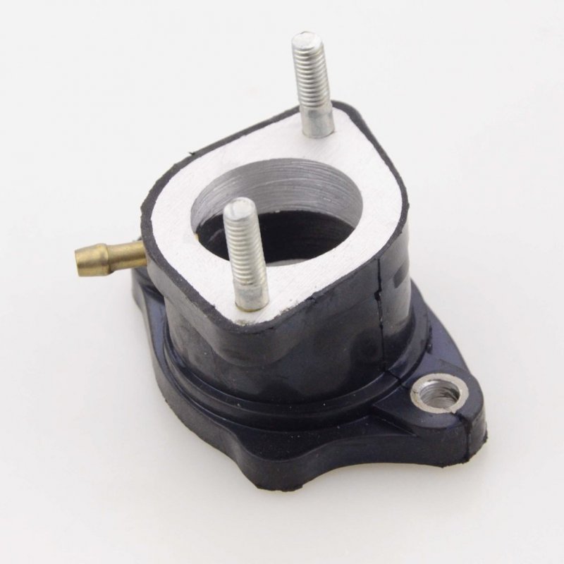 30mm Intake Manifold Pipe For Cg 250cc Atv Dirt Bike Go Kart 1 Air Diameter And 2 44 In Mounting Hole Distance