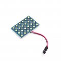 Pa 2pcs Led Panel Board Lamps 24smd 3030 12v 5w T10 168 194 Ba9s Festoon 28mm To 42mm For Interior Reading Dome Map Trunk 