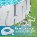 2 Pack Pool Pump Replacement Hose 1 25 Diameter 59 Long Filter Hoses For Intexx 607 637