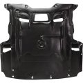 Front Engine Splash Shield For Bmw 740li 740i 2011 2012 2013 2014 2015 Rwd Replacement Bm1228195 51757185113 Black Plastic