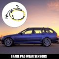 X Autohaux Car Front Brake Pad Wear Sensor 2 Pins For Land Rover Discovery Sport 2015-2018 Lr083646