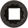 Williams 37619 1 2-inch Drive 19mm Standard Impact Socket 12-point 