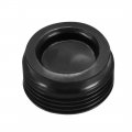 Uxcell Carbon Brush Holder Caps 16mm O D 8mm Thickness Motor Cover Plastic Fitting Thread Black 2pcs