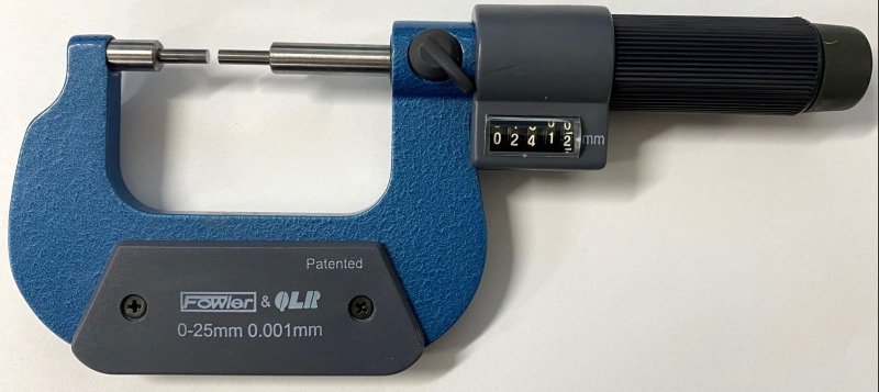 Spline Micrometer 0-25mm 52-218-725-0 Outside