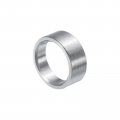 Uxcell 5pcs Stainless Steel Spacer 12mm Bore X 15mm Od 6mm Length Screw Standoff Bushing Plain Finish Round Metal For Id Screws