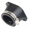 Caltric Carburetor Carb Intake Manifold Left Boot Joint Compatible With Suzuki 13101-32f00
