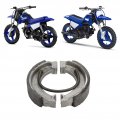 2pcs Set Motorcycle Rear Brake Shoes Pads Metal Drum Shoe Replacement For Pw50 Pw 50 Yzinger 19812009