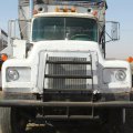 Niuparts 7 Headlight Flat W Mounting Metal H4 Halogen Lamp Fit Mack R Rd Rm Rs Rl Rw Models Truck