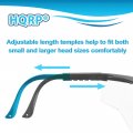Hqrp Clear Tint Uv Protective Safety Glasses Goggles For Lab Chemistry Courses Science Class In School High College Laboratory
