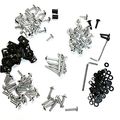 Hk Moto- Complete Fairing Bolts Screws Fasteners Kit For Yamaha Yzf 1000 R1 600 R6 Silver