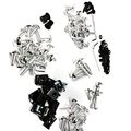 Hk Moto- Complete Fairing Bolts Screws Fasteners Kit For Yamaha Yzf 1000 R1 600 R6 Silver