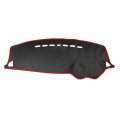 X Autohaux Car Dashboard Cover Nonslip Black Red Dash Mat For Mitsubishi Lancer Ex 08-17