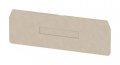 Weidmuller 7904210000 Accessory End Plate Z Series Zdu 4 4an Terminal Block-6pack 