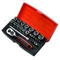 Bahco Sl25 1 4 25-pieces Hexagon Socket Set 