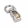 Uxcell 1 5 Lifting Crane Swivel Hook Single Pulley Block Hanging Wire Towing Wheel Zinc Alloy 2pcs