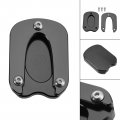 Topteng Kickstand Side Stand Extension Pad Enlarge Plate For Meteor 350 2021-2023