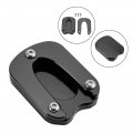 Topteng Kickstand Side Stand Extension Pad Enlarge Plate For Meteor 350 2021-2023