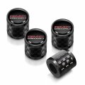 Ipick Image For Gmc Denali Nameplate In Black On Real Carbon Fiber Barrel Aluminum Tire Valve Stem Caps