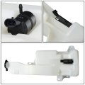 Gm1288127 Factory Style Car Windshield Washer Reservoir Tank Cap Fluid Pump Compatible With Chevy Silverado Sierra 1500 2500
